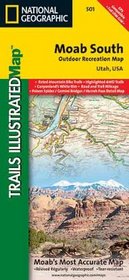 Moab South Outdoor Recreation Map (Trails Illustrated Map, 501)