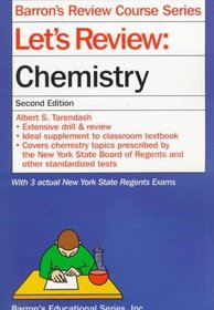 Let's Review : Chemistry (Barron's Review Course Series)