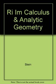 Calculus & Analytic Geometry - Instructor's Manual