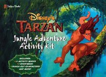 Jungle Adventure Fun Kit with Book and Other and Pens/Pencils (Disney's Tarzan)