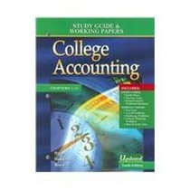 College Accounting: Study Guide  Working Papers (Chapters 1-13)