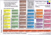 Crazy Colour Card for PRINCE2 Processes