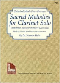 Mel Bay Sacred Melodies for Clarinet Solo