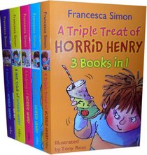 Horrid Henry 3 Books in 1 Collection