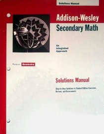 Focus on Geometry Solutions Manual
