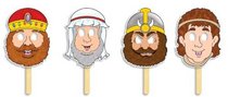 David and Goliath! Bible Character Masks