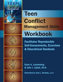 Teen Conflict Management Workbook (Teen Mental Health and Life Skills Workbooks)