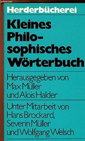 Small Dictionary of Philosophy  Kleines Philosophisches Woerterbuch