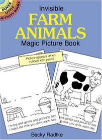 Invisible Farm Animals Magic Picture Book