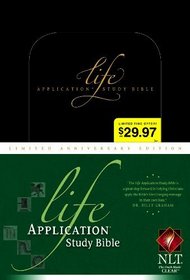 Life Application Study Bible NLT, Limited Anniversary Edition