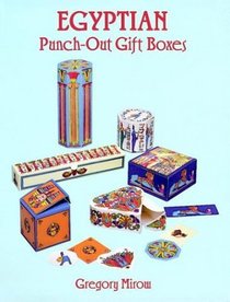 Egyptian Punch-Out Gift Boxes : Six Boxes with Matching Gift Tags (Punch-Out Gift Boxes)
