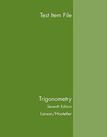 Trigonometry Tif Print 7e