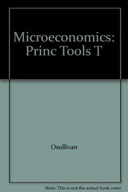 Microeconomics: Princ Tools T