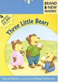 Three Little Bears : Brand New Readers (Brand New Readers)