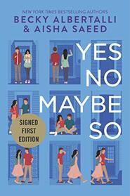 Yes No Maybe So - Signed / Autographed Copy