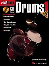 FastTrack Music Instruction - Drums, Book 1 (Fasttrack Series)