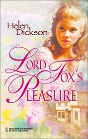 Lord Fox's Pleasure (Harlequin Historical, No 130)