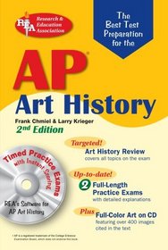 AP Art History with Art CD and TESTware (REA) (Test Preps)