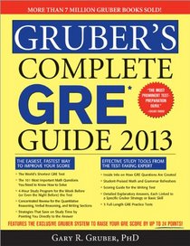 Gruber's Complete GRE Guide 2013, 2E