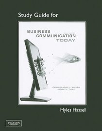 Study Guide for Business Communication Today