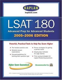 Kaplan LSAT 180, 2005-2006 (Kaplan Lsat 180)