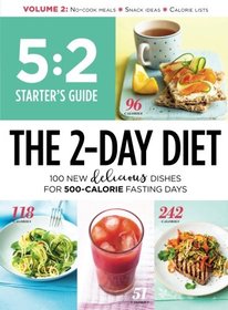 5:2 Starter's Guide The 2-Day Diet: 100 New Delicious Dishes for 500-Calorie Fasting Days (Volume 2)