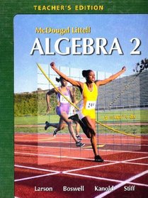 McDougal-Littell Algebra 2 Teacher's Edition