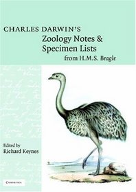 Charles Darwin's Zoology Notes  Specimen Lists from H. M. S. Beagle
