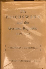 Reichswehr and the German Republic, 1919-26