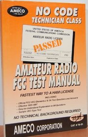 No Code Technician Class Amateur Radio Fcc Test Manual