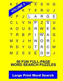 Large Print Word Search Vol. 5