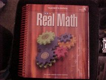 Real Math Teacher Edition, Grade K