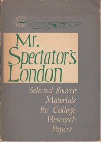 Mr Spectator's London