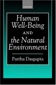 Human Well-Being and the Natural Environment