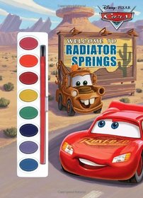 Welcome to Radiator Springs (Disney/Pixar Cars) (Paint Box Book)