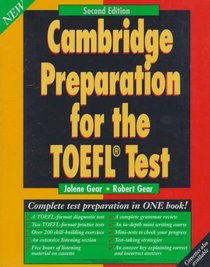 Cambridge Preparation for the Toefl Test (Book  Cassette)