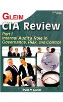 Gleim CIA Review: Internal Audit Role in Governance, Risk, And Control