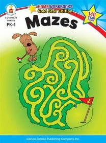 Mazes (Home Workbooks: Gold Star Edition)