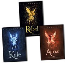 R J Anderson Knife Trilogy 3 Books Collection Pack Set (Rebel, Knife, Arrow)
