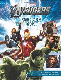 The Avengers Reusable Sticker Book