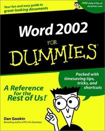 Word 2002 for Dummies