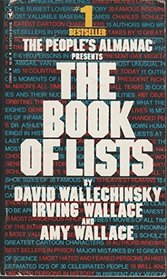 The people's Almanac Presents The Book Of Lists