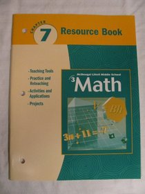 Math 3 Resource Book Chapter 7