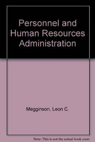 Personnel: A Behavioral Approach to Administration (Irwin series in management and the behavioral sciences)