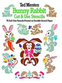 Bunny Rabbit Cut and Use Stencils