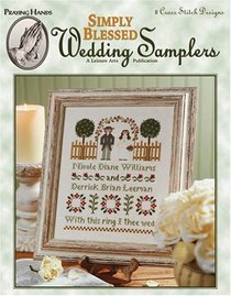 Simply Blessed Wedding Samplers (Leisure Arts #24026)