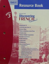 Unit 4, Resource Book, Discovering French (Rouge 3)