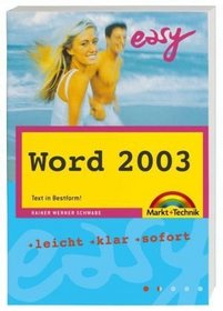 Word 2003 easy zum Mitnehmen
