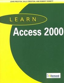 Learn Access 2000 and CD-ROM and Users Guide