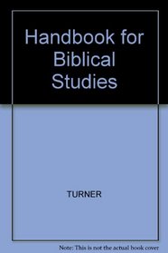 Handbook for Biblical Studies